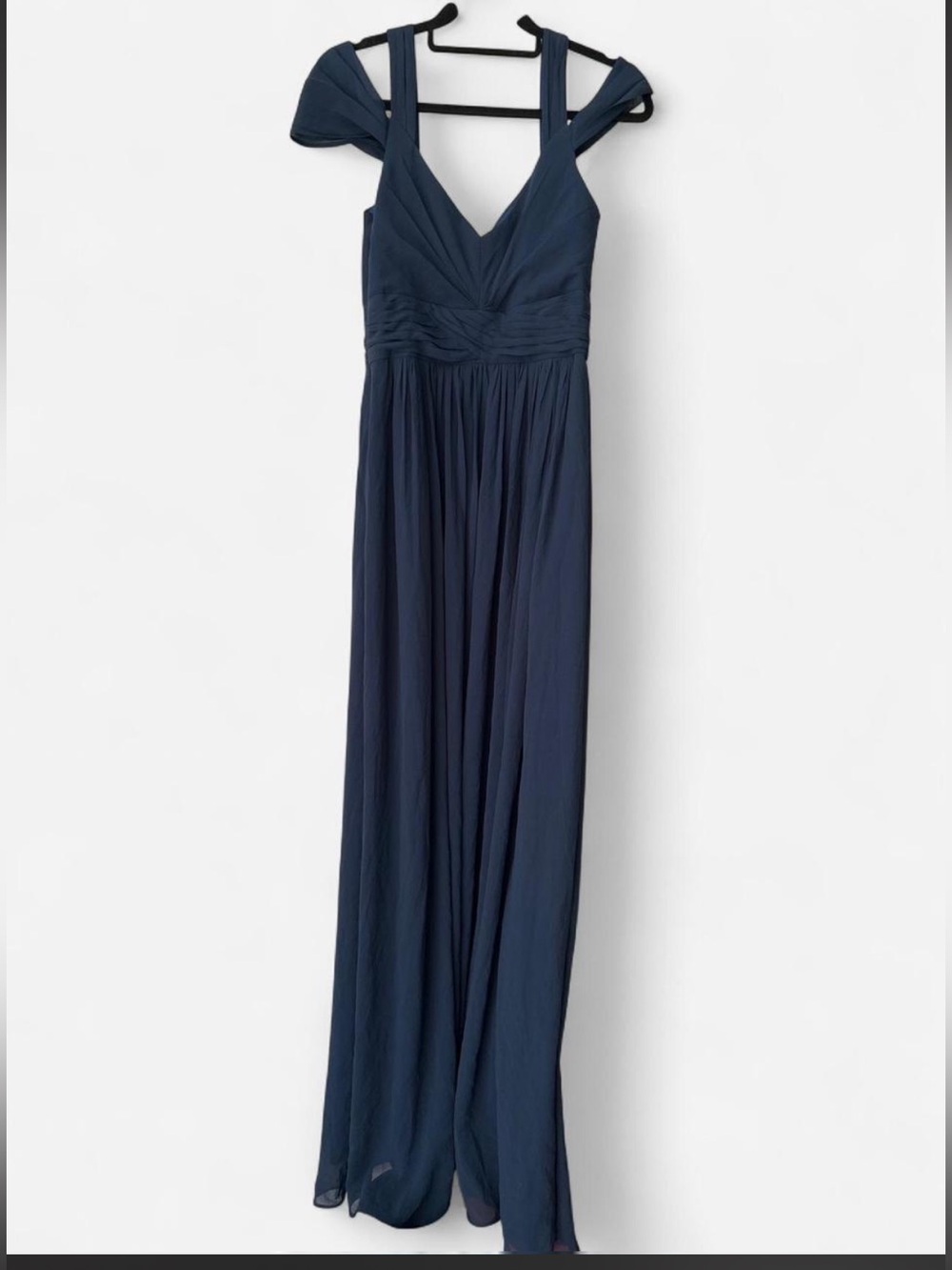Lulu’s navy Maxi dress with slit